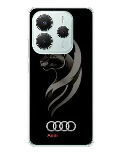 Чохол для Xiaomi Redmi Note 14 5G з картинкою «Графіка — пантера та Audi» Чохол для Xiaomi Redmi Note 14 5G з картинкою «Графіка — пантера та Audi»