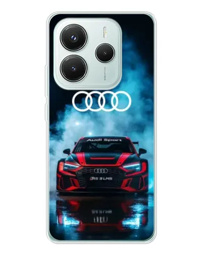 Чохол для Xiaomi Redmi Note 14 5G з картинкою «Audi Sport — неон» Чохол для Xiaomi Redmi Note 14 5G з картинкою «Audi Sport — неон»