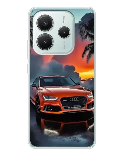 Чохол для Xiaomi Redmi Note 14 5G з картинкою «Audi — захід сонця» Чохол для Xiaomi Redmi Note 14 5G з картинкою «Audi — захід сонця»