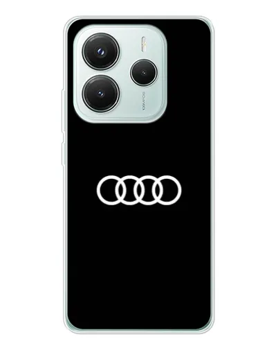 Чохол для Xiaomi Redmi Note 14 5G з картинкою «Audi White Logo» Чохол для Xiaomi Redmi Note 14 5G з картинкою «Audi White Logo»