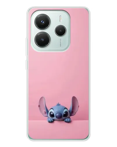 Чехол для Xiaomi Redmi Note 14 5G с картинкой «Stitch выглядывает»
