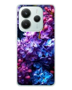 Чехол для Xiaomi Redmi Note 14 5G с картинкой «Сиреневый цвет»