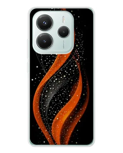 Чехол для Xiaomi Redmi Note 14 5G с картинкой «Огненная звездная волна» Чехол для Xiaomi Redmi Note 14 5G с картинкой «Огненная звездная волна»