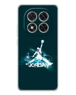 Чехол для Xiaomi Redmi Note 14 Pro 5G с картинкой «Jordan Blue Fire»