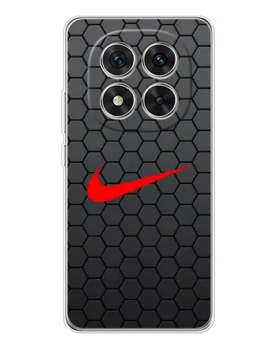 Чехол для Xiaomi Redmi Note 14 Pro 5G с картинкой «Nike — карбоновая сетка»