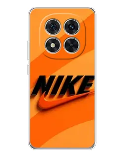 Чехол для Xiaomi Redmi Note 14 Pro 5G с картинкой «Оранжевый драйв Nike»