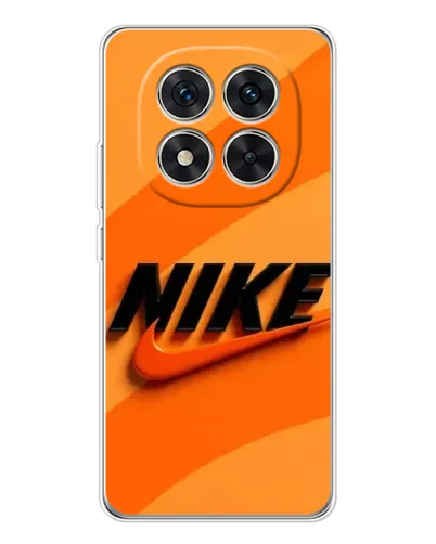 Чехол для Xiaomi Redmi Note 14 Pro 5G с картинкой «Оранжевый драйв Nike»