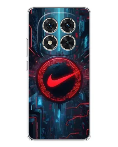 Чехол для Xiaomi Redmi Note 14 Pro 5G с картинкой «Техногенный стиль Nike»