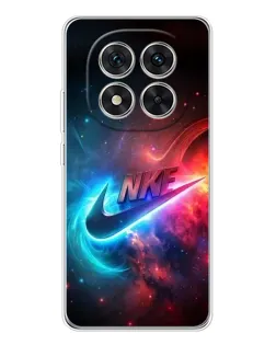 Чехол для Xiaomi Redmi Note 14 Pro 5G с картинкой «Огненный логотип Nike»