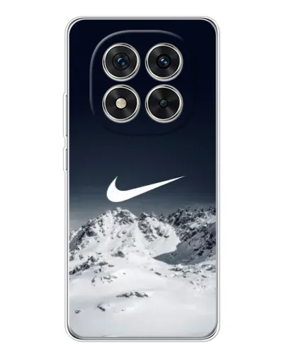 Чехол для Xiaomi Redmi Note 14 Pro 5G с картинкой «Nike — зимние горы»