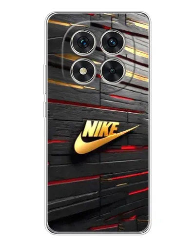Чехол для Xiaomi Redmi Note 14 Pro 5G с картинкой «Золотой Nike на металле»