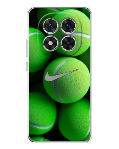 Чехол для Xiaomi Redmi Note 14 Pro 5G с картинкой «Теннисные мячи Найк»