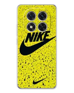 Чехол для Xiaomi Redmi Note 14 Pro 5G с картинкой «Желтый текстурный Nike»