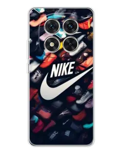 Чехол для Xiaomi Redmi Note 14 Pro 5G с картинкой «Коллекция кроссовок Nike»
