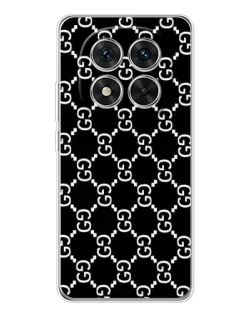 Чехол для Xiaomi Redmi Note 14 Pro 5G с картинкой «Gucci — сетчатый паттерн»