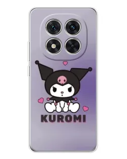 Чохол для Xiaomi Redmi Note 14 Pro 5G з картинкою «Kuromi — фіолетовий арт»