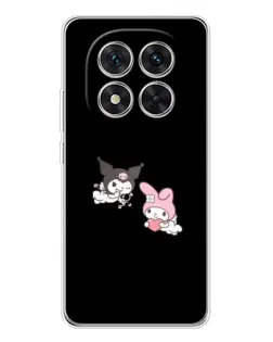 Чохол для Xiaomi Redmi Note 14 Pro 5G з картинкою «My Melody та Kuromi»