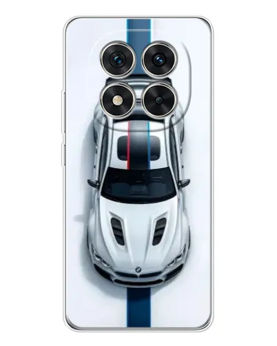 Чехол для Xiaomi Redmi Note 14 Pro 5G с картинкой «Вид сверху — BMW M»