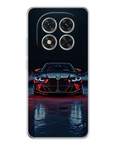 Чехол для Xiaomi Redmi Note 14 Pro 5G с картинкой «BMW на мокрой дороге»