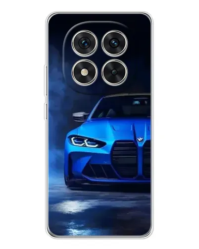 Чехол для Xiaomi Redmi Note 14 Pro 5G с картинкой «Голубая BMW M4»