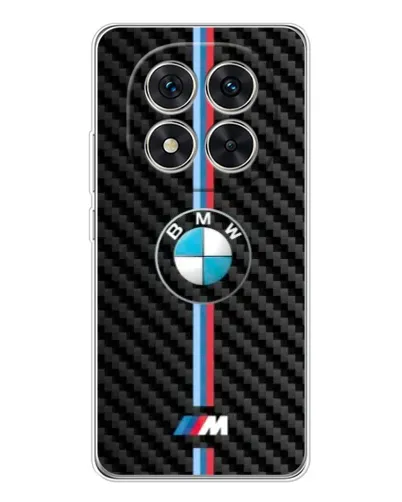 Чехол для Xiaomi Redmi Note 14 Pro 5G с картинкой «Эмблема BMW и карбон»