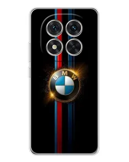 Чехол для Xiaomi Redmi Note 14 Pro 5G с картинкой «BMW M-Power неон»
