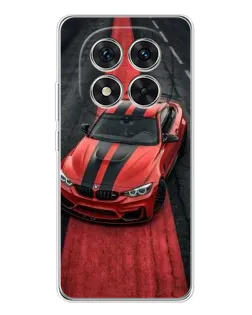 Чехол для Xiaomi Redmi Note 14 Pro 5G с картинкой «BMW на красной дорожке»
