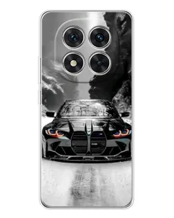 Чехол для Xiaomi Redmi Note 14 Pro 5G с картинкой «BMW — акварельный дрифт»
