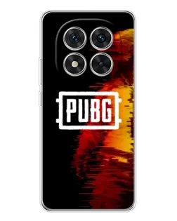 Чехол для Xiaomi Redmi Note 14 Pro 5G с картинкой «Яркий логотип PUBG»