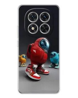 Чехол для Xiaomi Redmi Note 14 Pro 5G с картинкой «Among Us — 3D стиль»