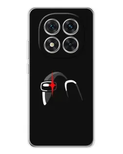 Чехол для Xiaomi Redmi Note 14 Pro 5G с картинкой «Among Us шлем»