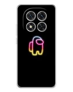 Чехол для Xiaomi Redmi Note 14 Pro 5G с картинкой «Among Us градиент»