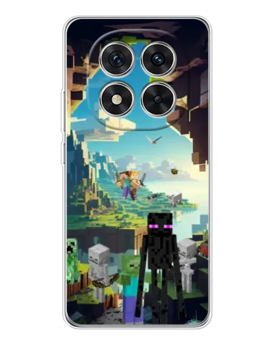Чехол для Xiaomi Redmi Note 14 Pro 5G с картинкой «Эндермен в лесу» Чехол для Xiaomi Redmi Note 14 Pro 5G с картинкой «Эндермен в лесу»