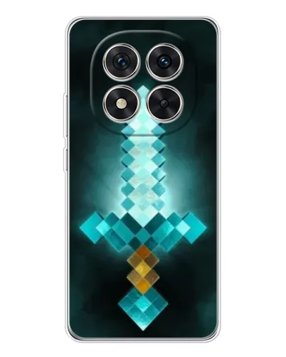 Чехол для Xiaomi Redmi Note 14 Pro 5G с картинкой «Алмазный меч неон» Чехол для Xiaomi Redmi Note 14 Pro 5G с картинкой «Алмазный меч неон»