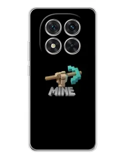 Чехол для Xiaomi Redmi Note 14 Pro 5G с картинкой «Алмазная кирка»
