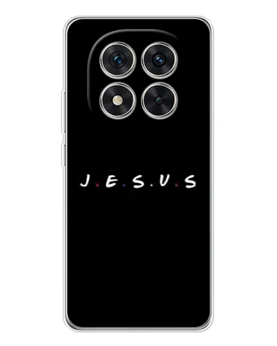 Чохол для Xiaomi Redmi Note 14 Pro 5G з картинкою «Крапки віри J.E.S.U.S.»