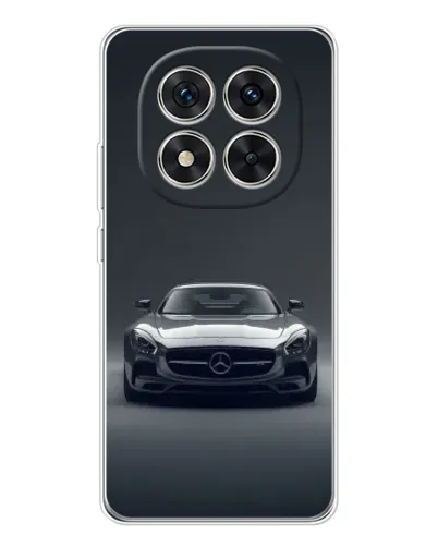 Чехол для Xiaomi Redmi Note 14 Pro 5G с картинкой «Mercedes на черном» Чехол для Xiaomi Redmi Note 14 Pro 5G с картинкой «Mercedes на черном»