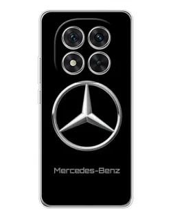 Чехол для Xiaomi Redmi Note 14 Pro 5G с картинкой «Mercedes Silver Logo»