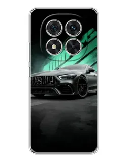 Чехол для Xiaomi Redmi Note 14 Pro 5G с картинкой «Темный Mercedes AMG»