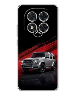 Чехол для Xiaomi Redmi Note 14 Pro 5G с картинкой «Mercedes G-Class красный»