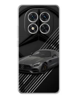 Чехол для Xiaomi Redmi Note 14 Pro 5G с картинкой «Mercedes AMG — графика»