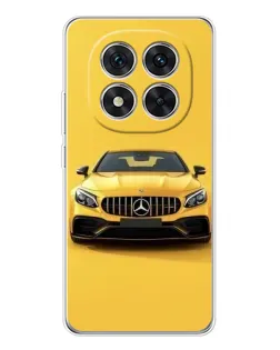 Чехол для Xiaomi Redmi Note 14 Pro 5G с картинкой «Желтый Mercedes GT»