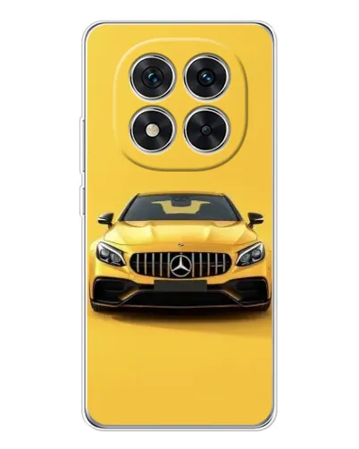 Чехол для Xiaomi Redmi Note 14 Pro 5G с картинкой «Желтый Mercedes GT» Чехол для Xiaomi Redmi Note 14 Pro 5G с картинкой «Желтый Mercedes GT»
