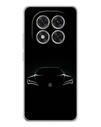 Чохол для Xiaomi Redmi Note 14 Pro 5G з картинкою «Mercedes — силует авто» Чохол для Xiaomi Redmi Note 14 Pro 5G з картинкою «Mercedes — силует авто»