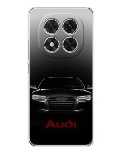 Чехол для Xiaomi Redmi Note 14 Pro 5G с картинкой «Audi — градиентный контур»