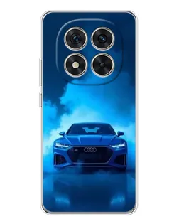Чехол для Xiaomi Redmi Note 14 Pro 5G с картинкой «Audi — голубая энергия»