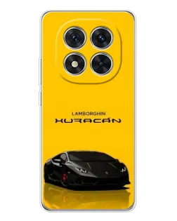 Чехол для Xiaomi Redmi Note 14 Pro 5G с картинкой «Lamborghini Huracan черный»