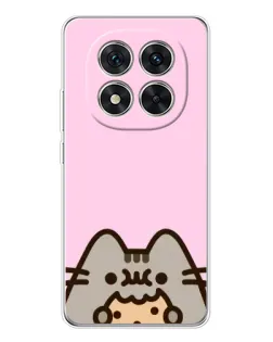 Чехол для Xiaomi Redmi Note 14 Pro 5G с картинкой «Pusheen и печенье» Чехол для Xiaomi Redmi Note 14 Pro 5G с картинкой «Pusheen и печенье»