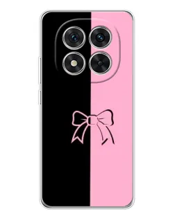 Чехол для Xiaomi Redmi Note 14 Pro 5G с картинкой «Половинки банта»