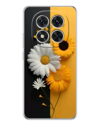 Чохол для Xiaomi Redmi Note 14 Pro 5G з картинкою «Соняшник та ромашка»